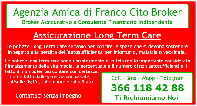 Polizze Long Term Care